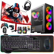 Resim Turbox TX5020 Ryzen 5 3600 32GB 512GB SSD GTX1660TI 6gb 23.6 Curved Freedos Oyuncu Bilgisayarı 