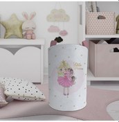 Resim Mekta Home Bebek Ve Çocuk Odası Little Princess Desenli Oyuncak Sepeti Renkli Çok Renkli 