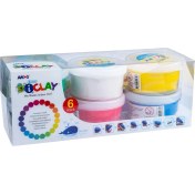 Resim Mena Rise IC30P6 Proje Hamuru-I Clay 30GR 6 Li Pet, 6 Renk Karışık, 30 Gram 