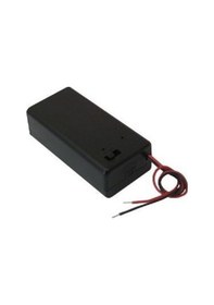 Resim 3 Adet - 2'Li Anahtarlı Pil Yatağı Pil Yuvası Pil Kutusu Aa Kalem 