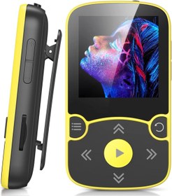 Resim AGPTEK 32GB Bluetooth 5.3 MP3 Çalar Klipsli, Renkli Ekranlı, FM Radyo ve Pedometreli 