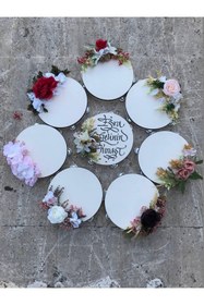 Resim Bontex Pudra Güllü Gelin Tefi – Kına Eğlence Aksesuarı 