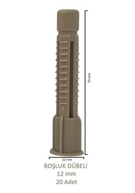 Resim Tuğla Boşluk Dübeli 12 Mm 20 Adet 