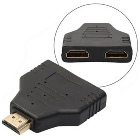 Resim Hdmi Çoklayıcı Çoğaltıcı 2 Giriş 1 Çıkış 2 Port Çoğaltıcı Hub 
