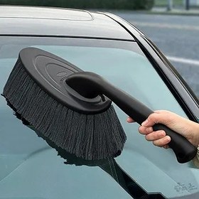 Resim El tipi araba tozu, araba tozlu fırça | Yumuşak Toz Çıkarma Temizleme Fırçası Araba için - Kamyon Sedan Minivan Detaylandırma MOP Koruma Bakım Aracı Seyahat, İşe Gidme 