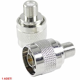 Resim N Tip Erkek to F Tip Dişi Soket Adaptör Konnektör 0-6GHz RF Wi-Fi Anten FPV Lora Helium Router Modem Koaksiyel GPS GSM GPRS 2G 4G CCTV Radyo 