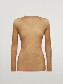 Resim Wolford Aır Wool Contrast Top Ls 