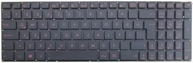 Resim Asus X552Ea, X552Ld, X552Mj İle Uyumlu Klavye (Kırmızı Tuş) 