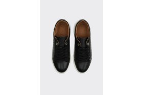 Resim Derinet Hakiki Deri Desenli Kadın Sneaker 