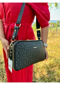Resim Just Polo Kadın Siyah Orta Boy Şıklığı Ve Konforu Buluşturan Omuz Çantası Shoulder Bag 342053mh 