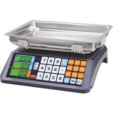 Resim Tem Bps 30 KG 5 GR Fiyat Hesaplamalı Çukur Kefe Terazi 