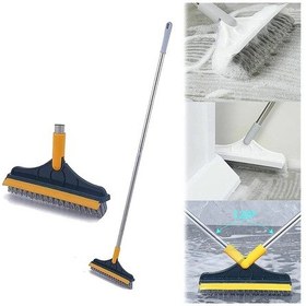 Resim Temizleme Fırçası Teleskopik 2in1 Temizleme Ovma Fırçası Sert Uçl 