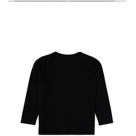 Resim U.S. Polo Assn. Kız Çocuk Siyah Düğmeli Bisiklet Yaka Triko Hırka 50316292-VR046 