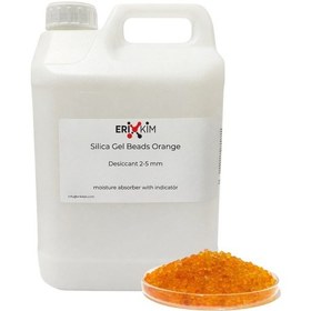 Resim Labbakkal Silikajel Turuncu 4 Kg - Nem Alıcı İndikatörlü Silika Jel Granül 