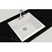 Resim Real Stone Granit Eviye K004_W 