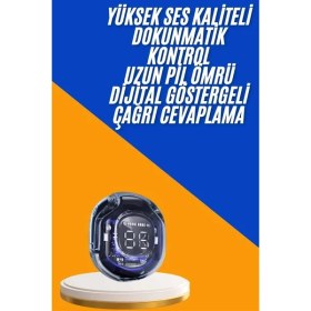 Resim Techno Stock Kulak Içi Bluetooth Kulaklık Anc Enc Özellikli Şarj Göstergeli Kablosuz Kulaklık 