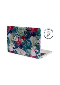 Resim Apple Uyumlu MacBook Pro 13inç M1-m2, Kılıf Flower01nl Type-c'li Model A2338 A2289 A2251 A1706-08 A1989 A2159 İle Yeşil 