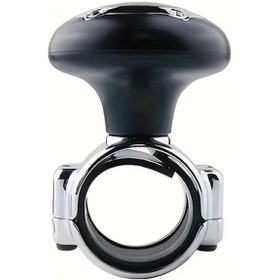 Resim Dashanshop Siyah Abs Reçinden Dayanıklı Direksiyon Döner Güç Topu Enerji Tasarrufu Aksesuarı Siyah 