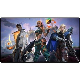 Resim Azemax 70X30Cm Valorant Karakterli Oyuncu Mousepad Kaydırmaz Taba 