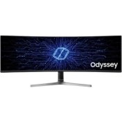 Resim Samsung Crg9 LC49RG90SSRXUF 49" 4 Ms Qhd Curved Oyuncu Monitörü Outlet 