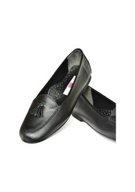 Resim Fox Shoes R667001203 Siyah Hakiki Deri Babet Siyah 