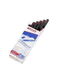 Resim Edding 143b Asetat Kalemi Kırmızı 10'lu Paket Kırmızı 