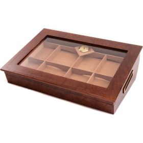 Resim Falco Koyu Kahve Humidor 