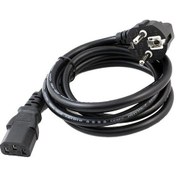 Resim C7 Power 3 X 1 Mm 1.8 Metre Lüks Bilgisayar Power Kablo Sl-P318 