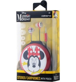 Resim Disney Minnie Mouse Kulakiçi Kulaklık Çantalı Dy-1008-Mm 