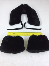 Resim kurkyaka Bebe Kürk Yaka Ve Kolluk 