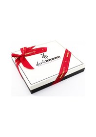 Resim Dark Brown Yılbaşı Yeni Yıl Tebrik Çikolatası HEDİYELİK 72 Adet 
