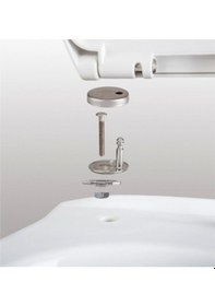 Resim Visam Akasya Yavaş Kapanan Klozet Kapağı Metal Menteşeli Diğer 