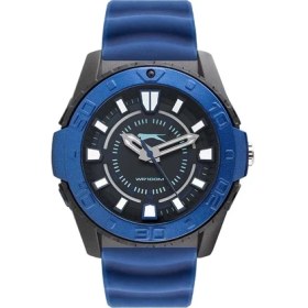 Resim Slazenger Sl.09.6573.2.03 Quartz Silikon Mavi Siyah Kadran 50 Mm Erkek Kol Saati 