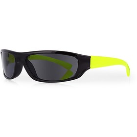 Resim Kinary Bisiklet Güneş Gözlüğü Siyah Parlak Çerçeve Florasan Sap Siyah Cam 3007 