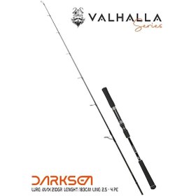 Resim Fujin Valhalla Darksea 183cm 210gr Speed Jig Live Bait Kamışı 