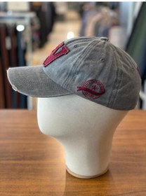 Resim Hamze W Logo Vintage Yıkamalı Eskitme Cap Şapka Gri 