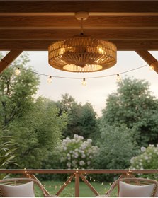 Resim Kendal Hasır Tavan Vantilatör 4*E27 KCF301 