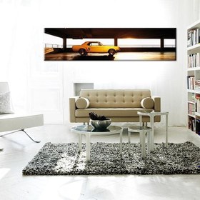 Resim Mustang Kanvas Tablo 120x40cm 