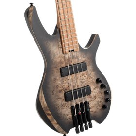 Resim Cort SPACE4SDB Headless 4 Telli Bas Gitar - Star Dust Black (Profesyonel) | Başsız (Headless) Kompakt Tasarım, Ergonomik Gövde, Bartolini MK-1 Manyetikler ve Modern Tonlar 