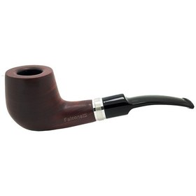 Resim Falconetti 9 MM Metal Bilezikli Ebony Ahşap Pipo Py71 