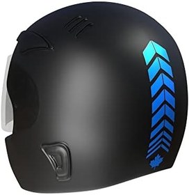 Resim 2 Adet Sport Kask, Araba Ayna Azur Mavi Kask Sticker 