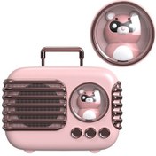 Resim Springsun Dw09 Bluetooth Hoparlör 5.0, 5w Ses, Tws Bağlantı, Tf Kart Desteği, El İstemsiz Arama, Minyatür Gece Lambası 