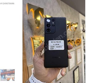 Resim Samsung S21 Ultra İkinci El TR | 256 GB | Siyah 