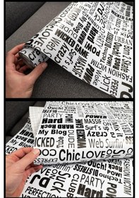 Resim Desenli Kendiliginden Yapışkanlı Kaplama Folyosu 45 Cm X 1 Mt Elf041 