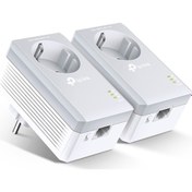 Resim TP-LINK TL-PA4010P KIT AV600 AC GÜÇ SOKETLİ POWERLİNE ADAPTÖR BAŞLANGIÇ KİTİ 