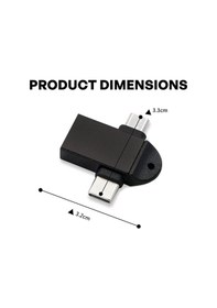 Resim Alfais 4965 Micro Usb Type-C Otg Dönüştürücü Çevirici Adaptör 496 
