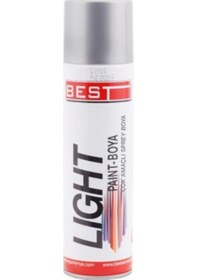 Resim Best Light Gümüş Gri Sprey Boya 250ml 