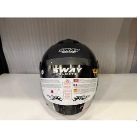 Resim Kask Sway Sw 715 Hd Grey Aynalı Vizör 
