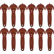 Resim Genel Markalar Vip-tec Çok Amaçlı Ambalaj Kesme Bıçağı Plastik Gövde Koruyucu Ağızlı Kırmızı 1 Paket ( 12 Adet ) 