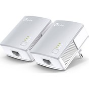 Resim TL-PA4010KIT 500 Mbps Tak-Kullan %85 Enerji̇ Tasarruflu Powerline Adaptör TP-Link